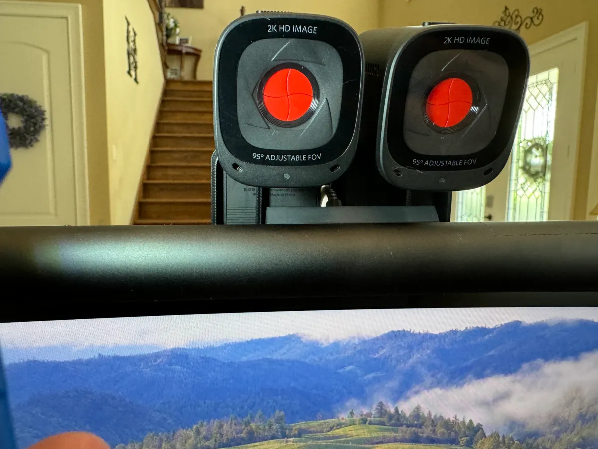 AnkerWork Double Webcam Stand for Xiaomi Light Bar - Security & Webcam Mounts, in stock in India