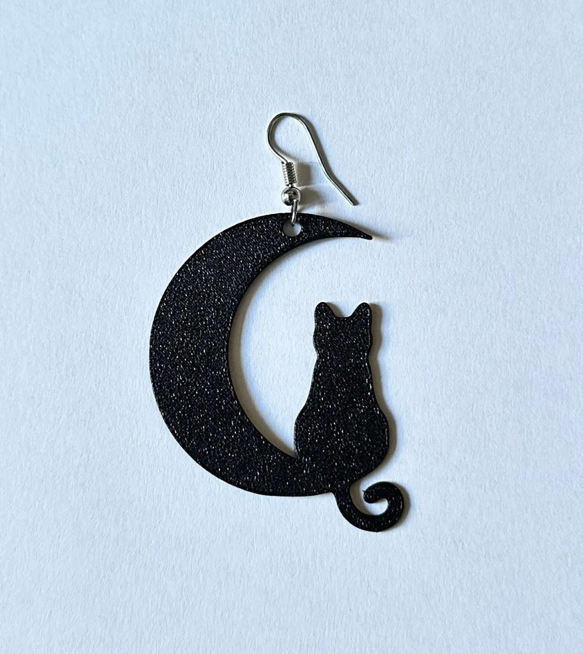 Moon Cat Earring Halloween