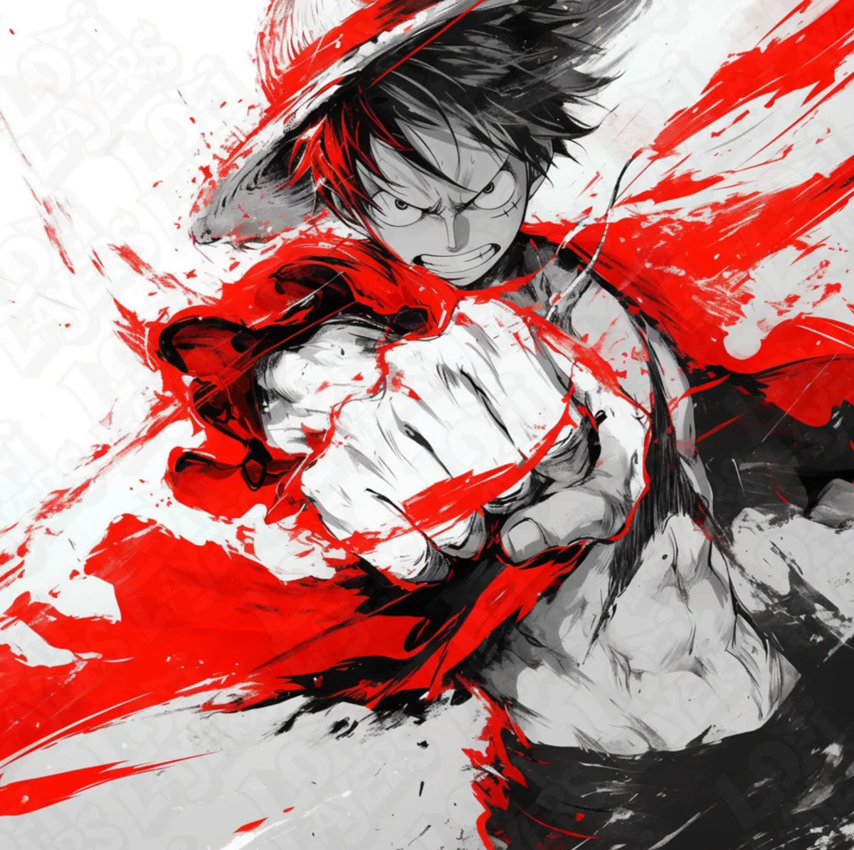Monkey D. Luffy Hueforge