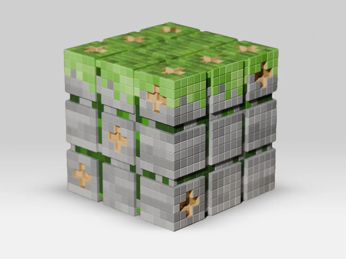Minecraft Block D6 Dice - Board Games, in stock in India
