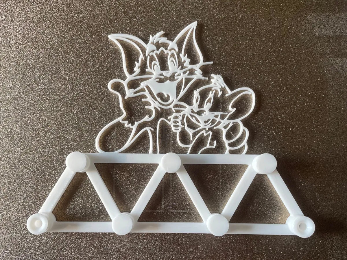 Necklace-Jewelery-Ring-Key-Holder-Wall-Tom&Jerry