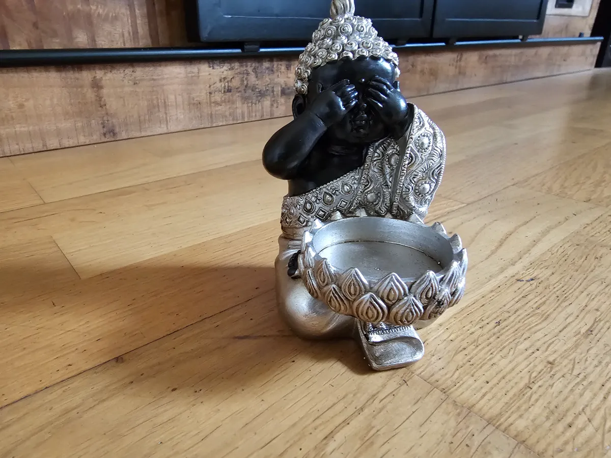 buddha tealight holder 1 of 3