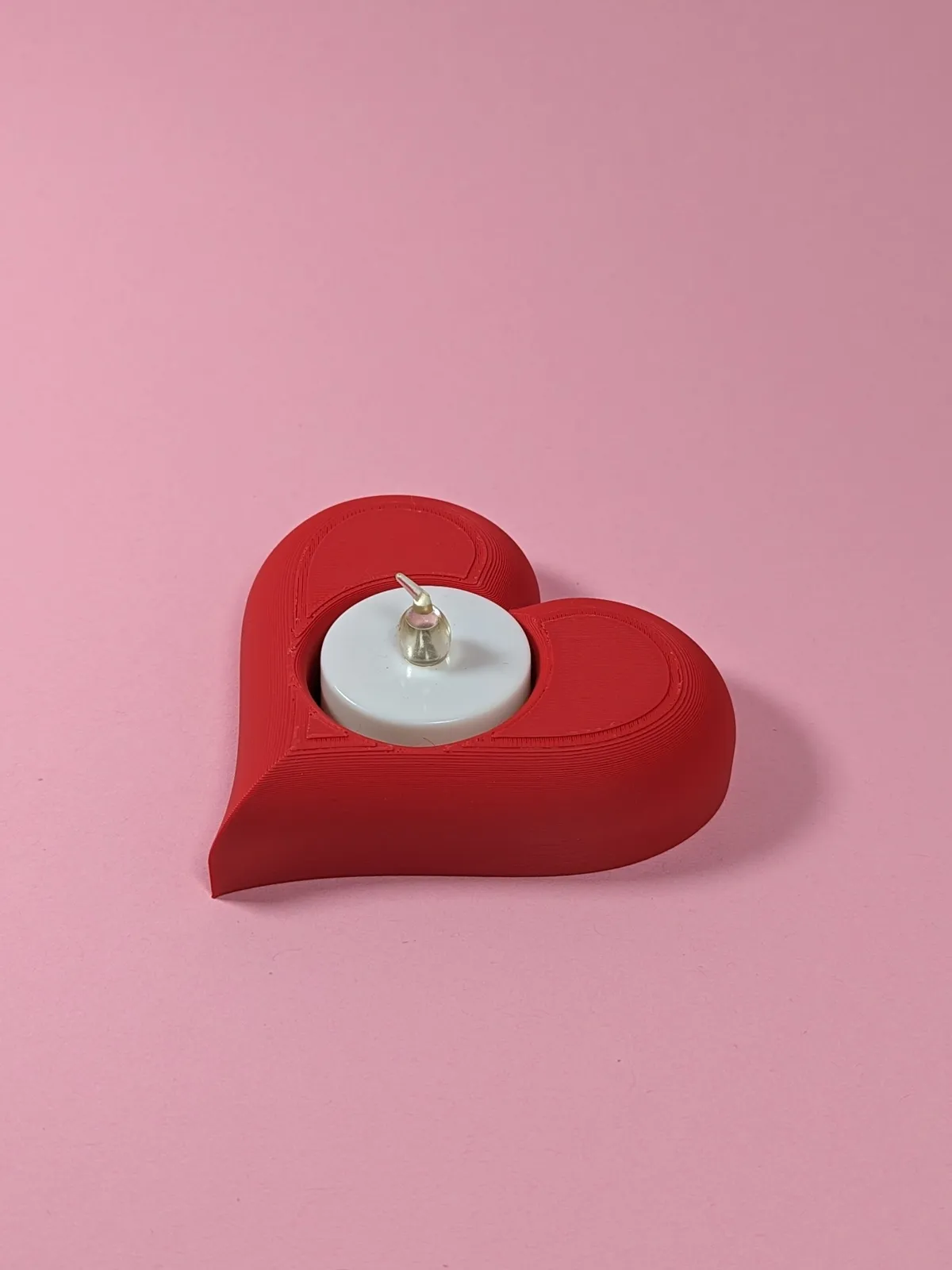 Heart Candle Holder, photo 3 of 4 - Heart Candle Holder Household