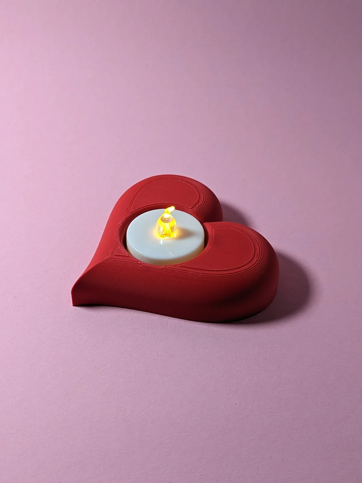 Heart Candle Holder, photo 4 of 4 - Heart Candle Holder Household