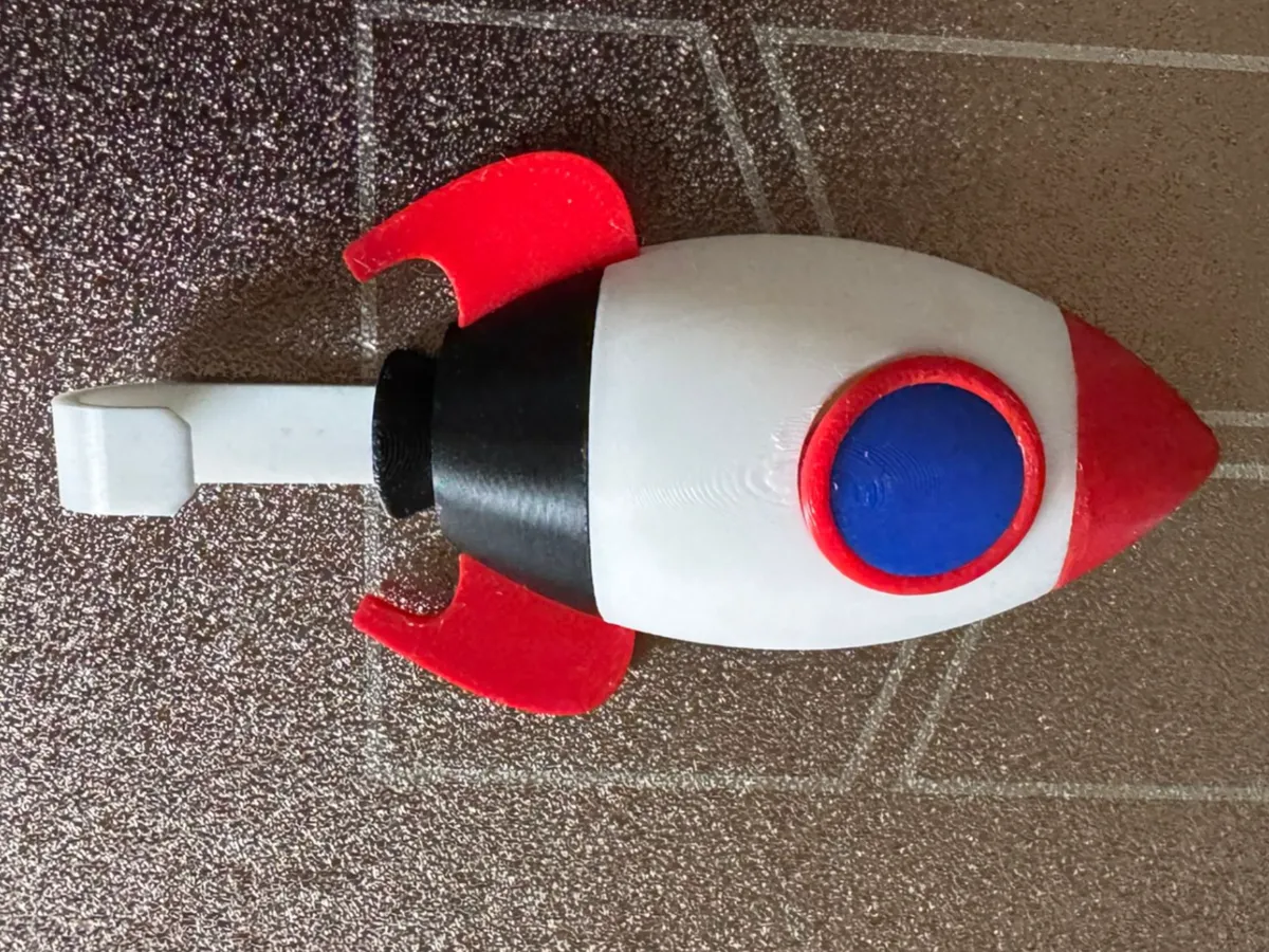 Rocket towel hanger (kids) - Bathroom Shelves & Organisers, in stock