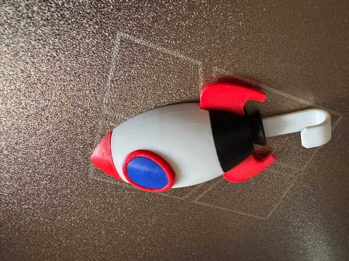Rocket towel hanger (kids), photo 2 of 3 - Rocket towel hanger (kids) Bath & Personal Care