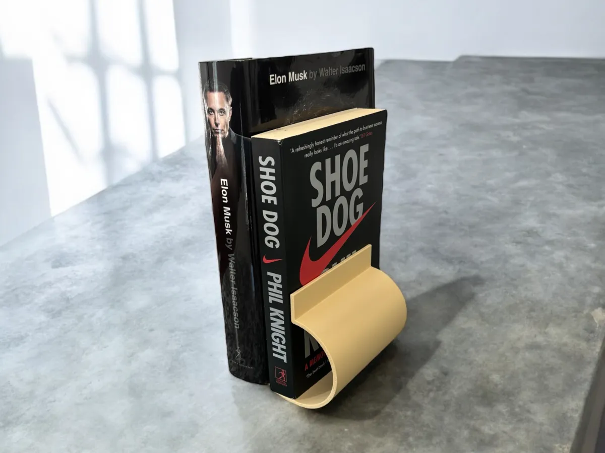 Minimalist Book End - Geometric & Minimal Bookends, in stock