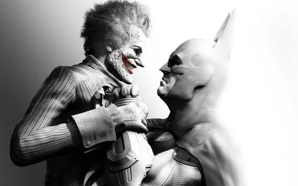 Batman Holding Joker Hueforge, photo 3 of 3 - Batman Holding Joker Hueforge Generative Art