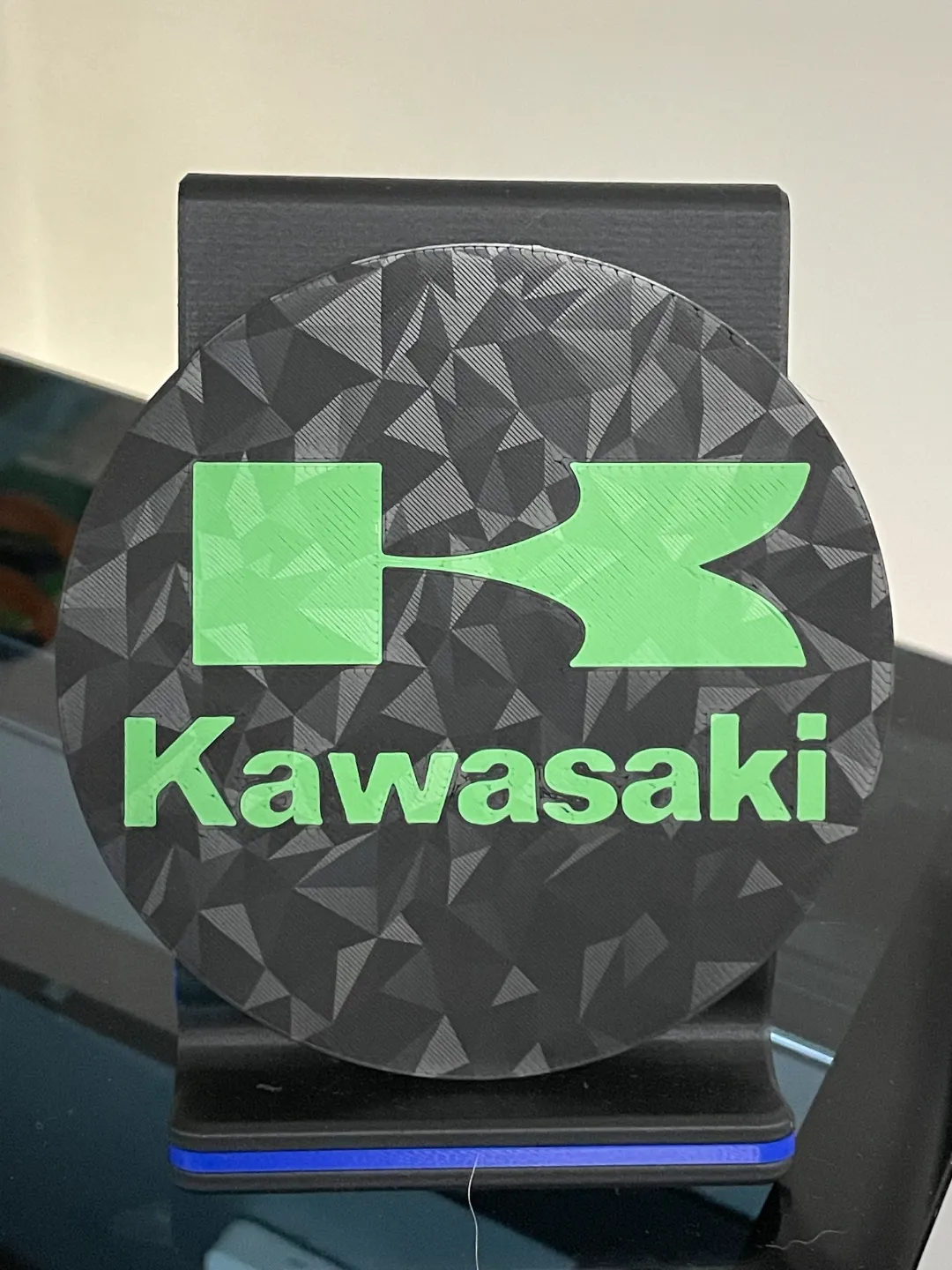 Kawasaki Logo Drink Coaster