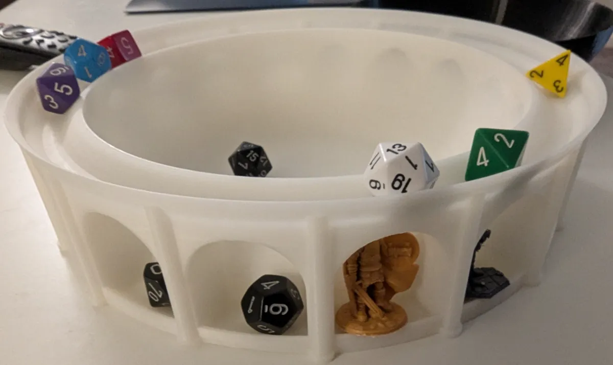 Dice Coliseum Dice Bowl - Architecture, in stock in India