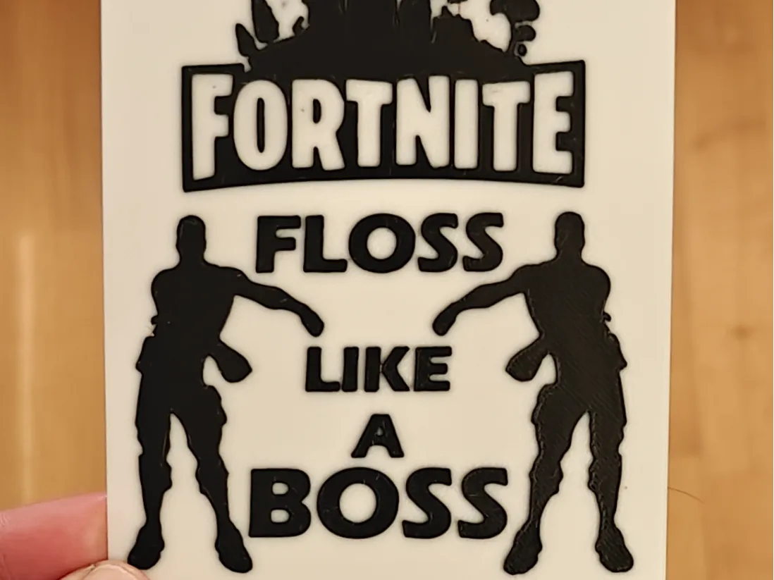 Floss like a boss sign - Toothbrush Holders, in stock