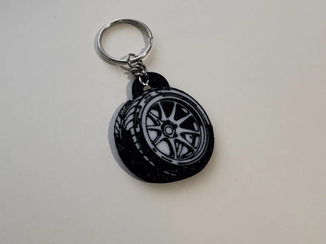 Wheel Keychain