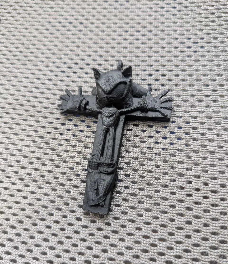 Crucified Shadow The Hedgehog Pendant, photo 4 of 4 - Crucified Shadow The Hedgehog Pendant Jewellery & Accessories