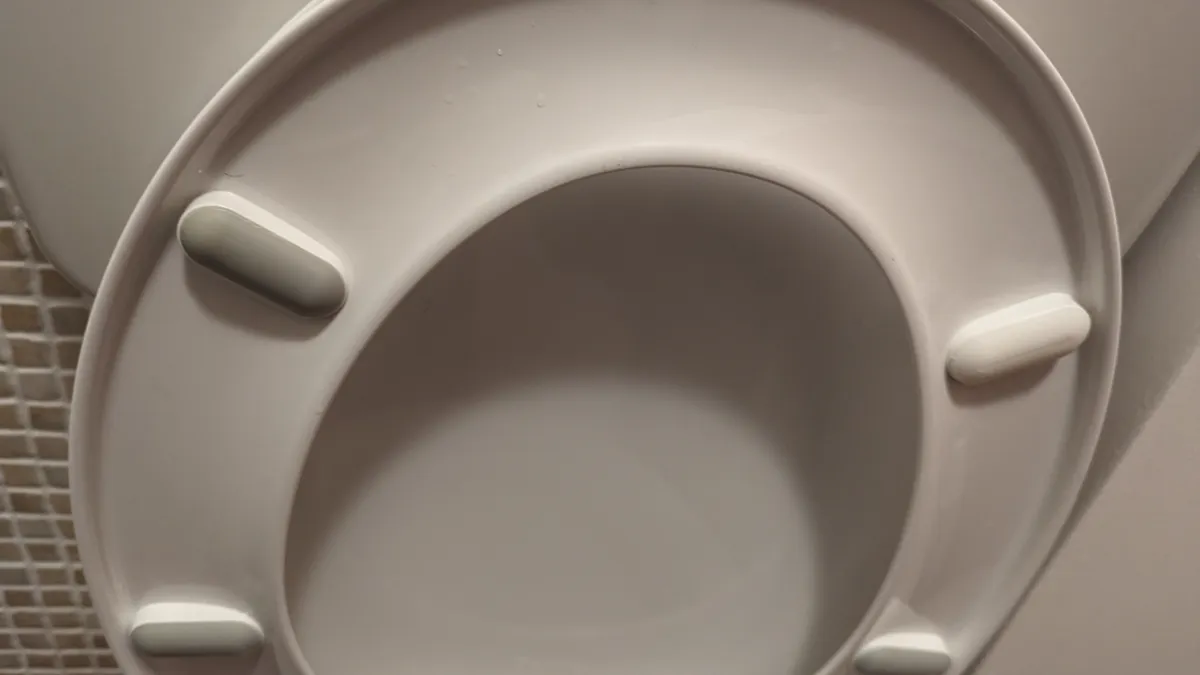 Toilet Seat Bumper Replacement