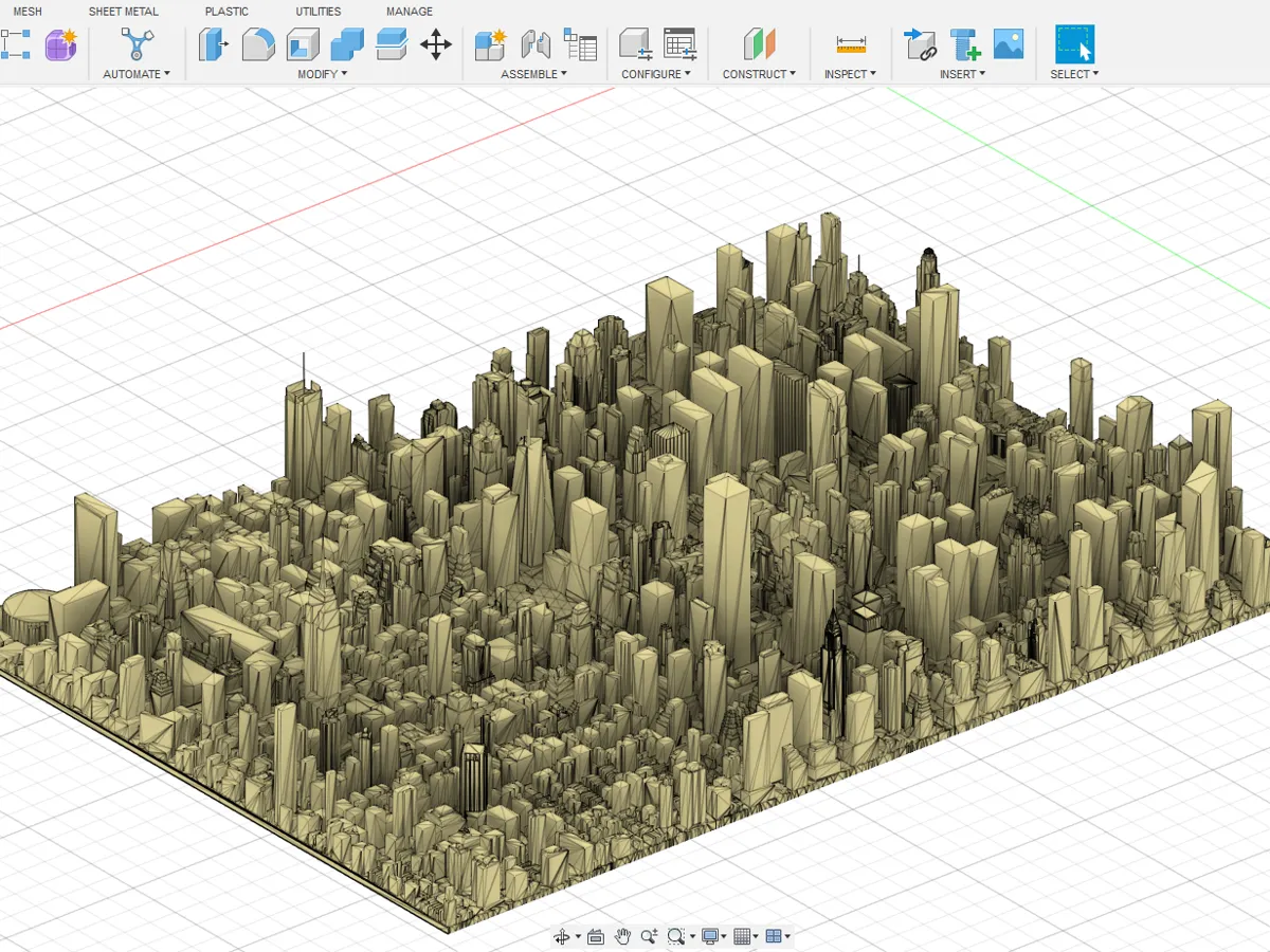 Scaled New York City Model