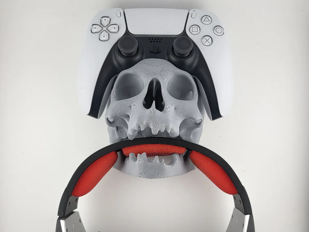 ps5 controller headphone skull playstation