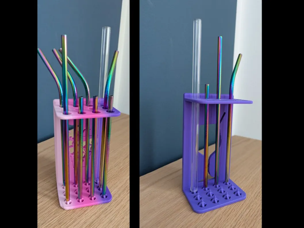 Straw Drying Stand For Glass Metal Straws