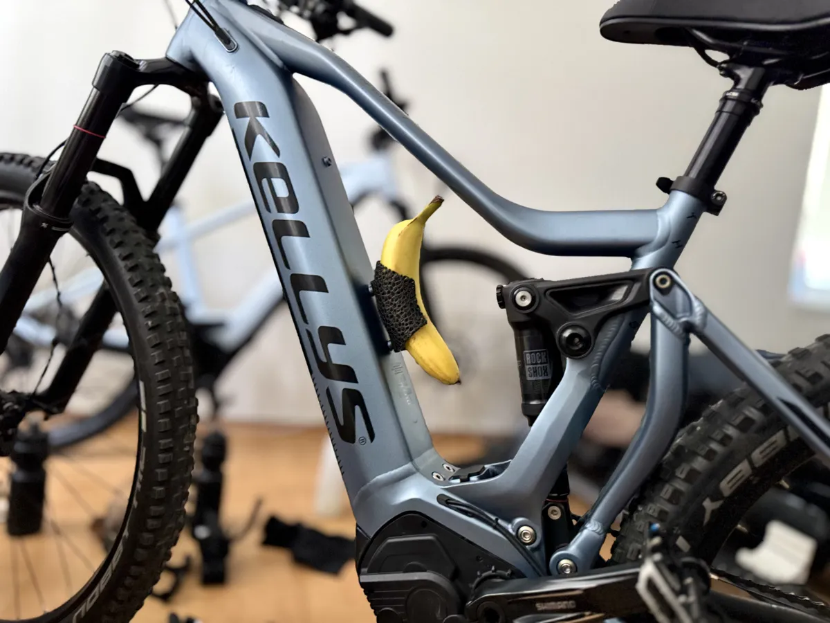 Banana Bike Holder, Banana Mount for Bicycle Frame, photo 4 of 4 - Banana Bike Holder, Banana Mount for Bicycle Frame Cycling
