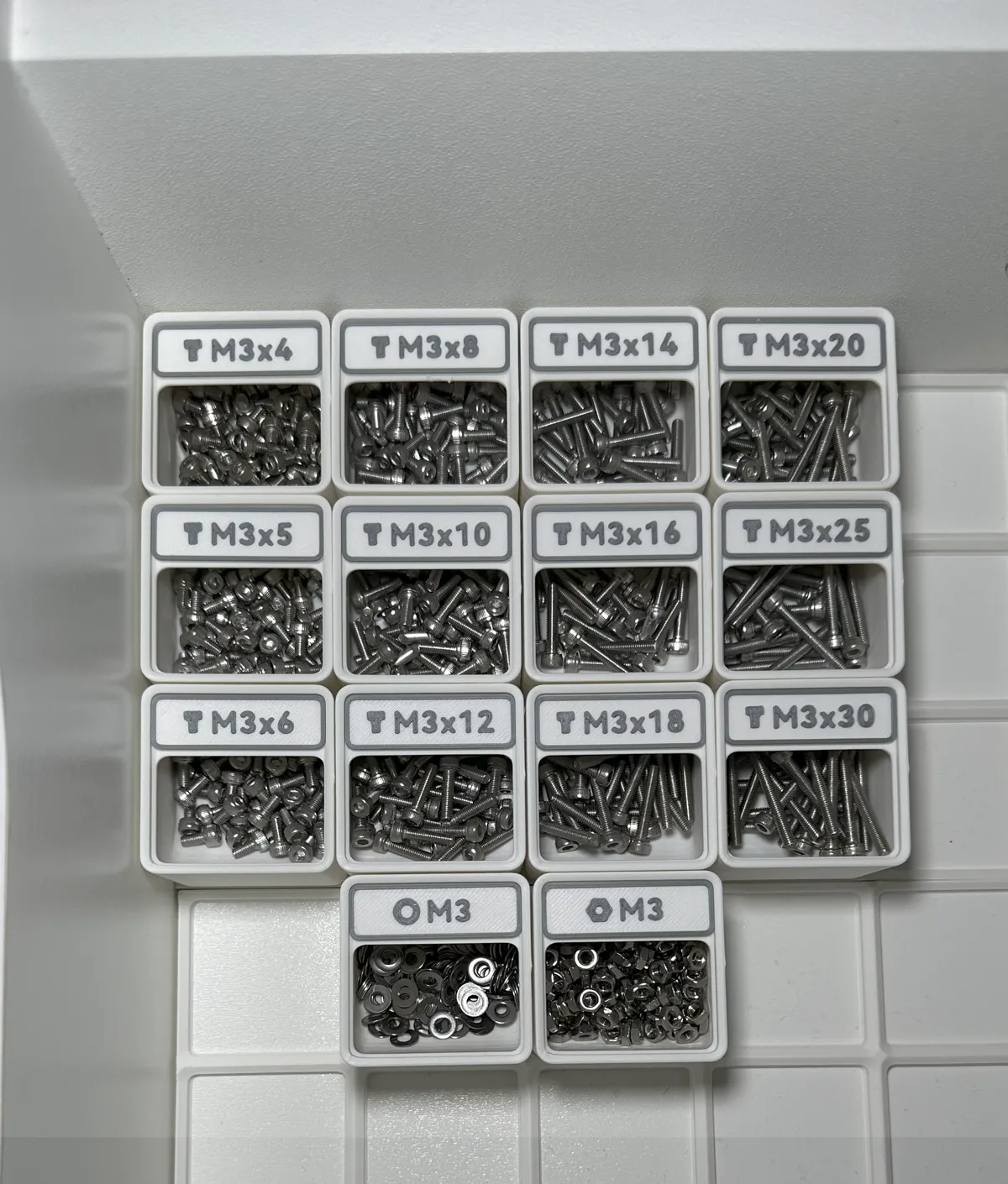 Parametric Gridfinity Bin Label Generator, photo 4 of 4 - Parametric Gridfinity Bin Label Generator Storage & Organisation