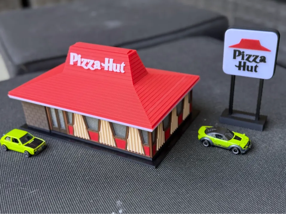 1:64 Classic Pizza Hut Diorama
