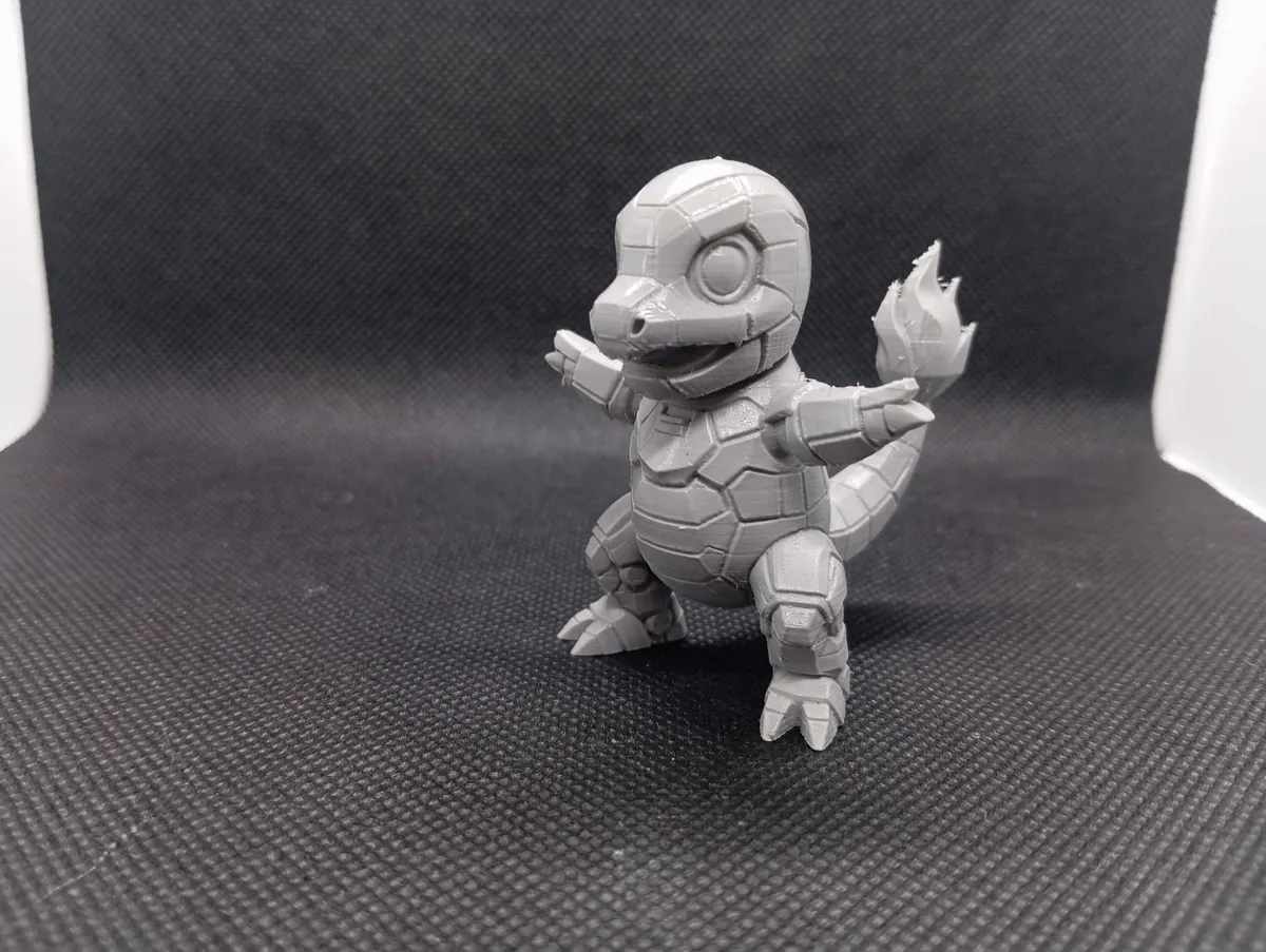 Charmander Mecha Robotic Toy Figure Pokemon Fanart, photo 4 of 4 - Charmander Mecha Robotic Toy Figure Pokemon Fanart Kids & Baby