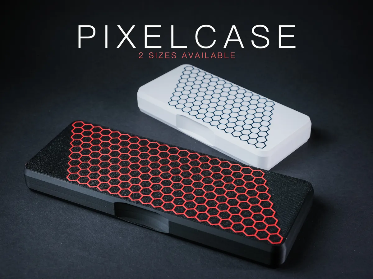 Hexagon Pattern Pencil Case - Pencil Cases & Pen Boxes, in stock