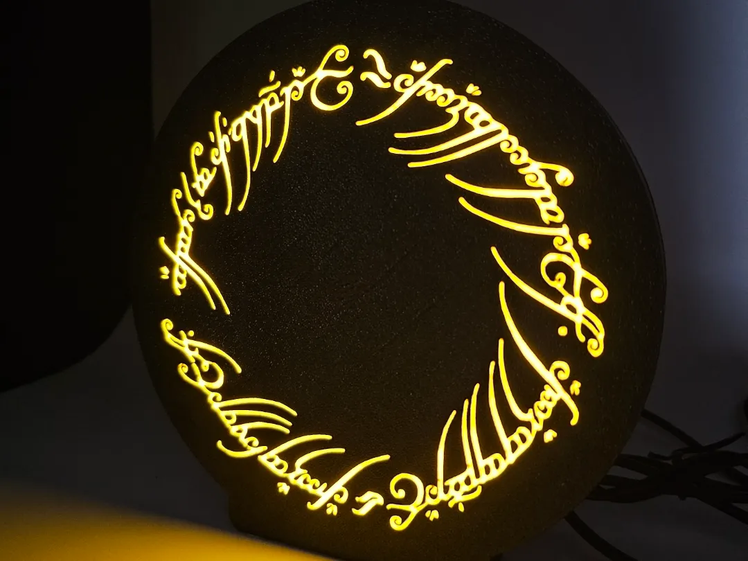 Light Box "The Lord of the Rings" Letrero LED