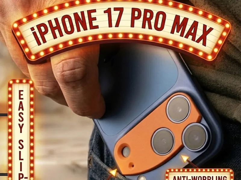 iPhone 17 Pro Max Anti-Wobble Camera Plate