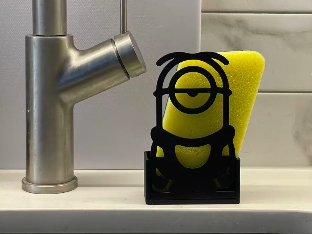 Minion-Style Kitchen Sponge Holder(Sink Organizer)
