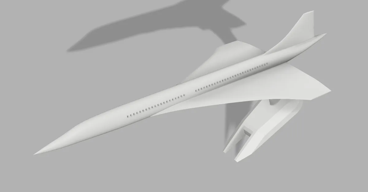 Concorde Model 1:200 scale