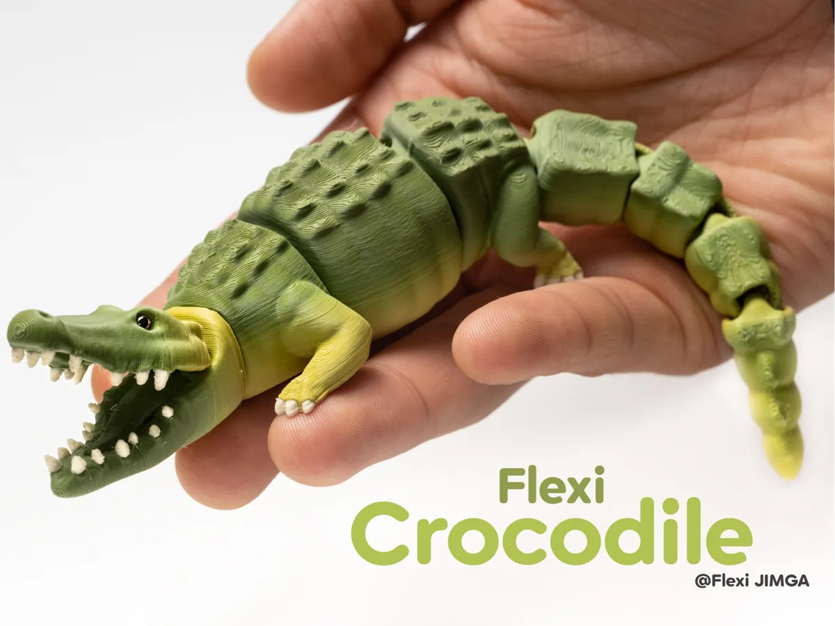 CROCODILE Realistic, Articulated Animal