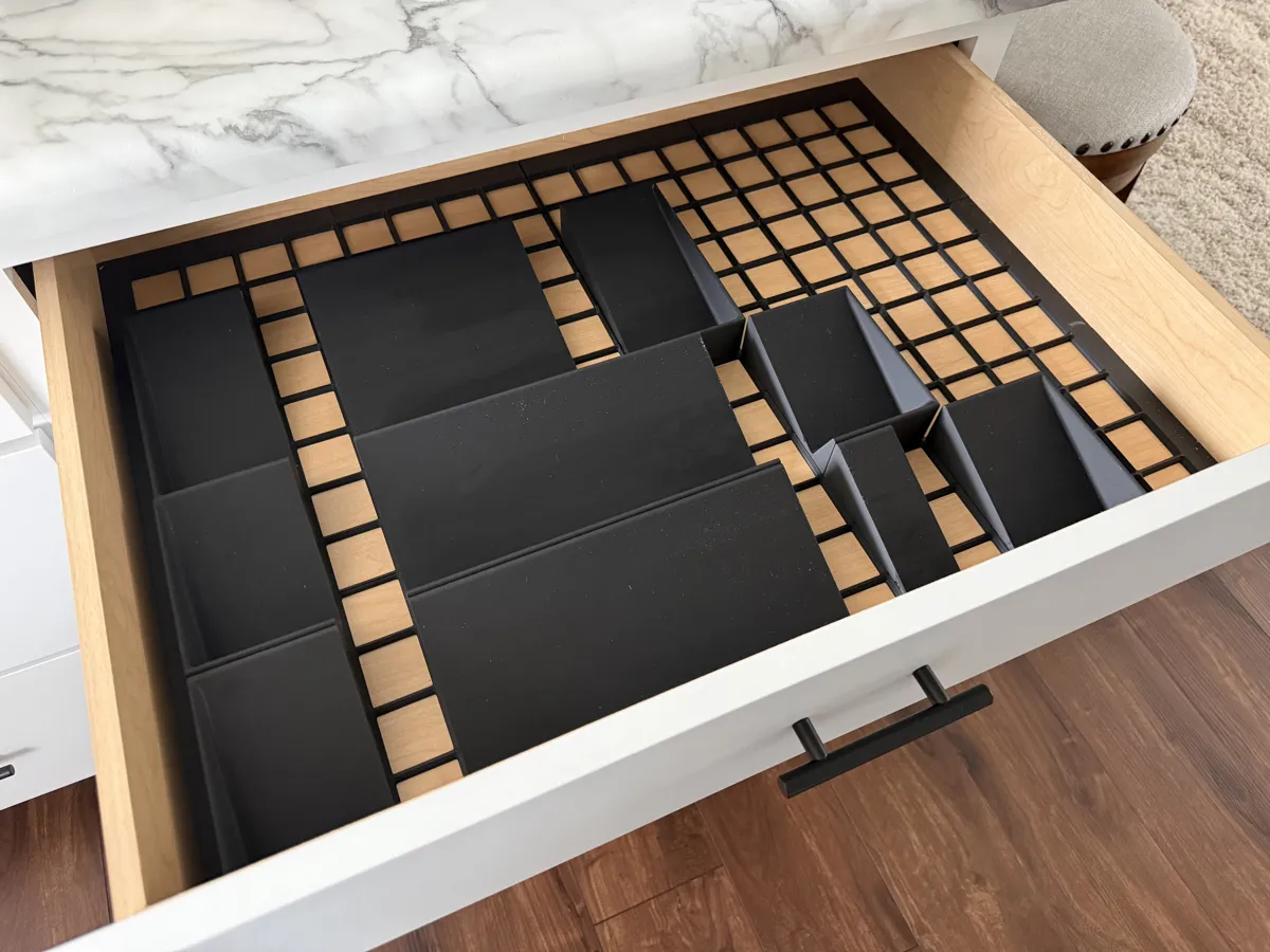 Gridfinity Modular Drawer Spice Rack, photo 3 of 4 - Gridfinity Modular Drawer Spice Rack Storage & Organisation