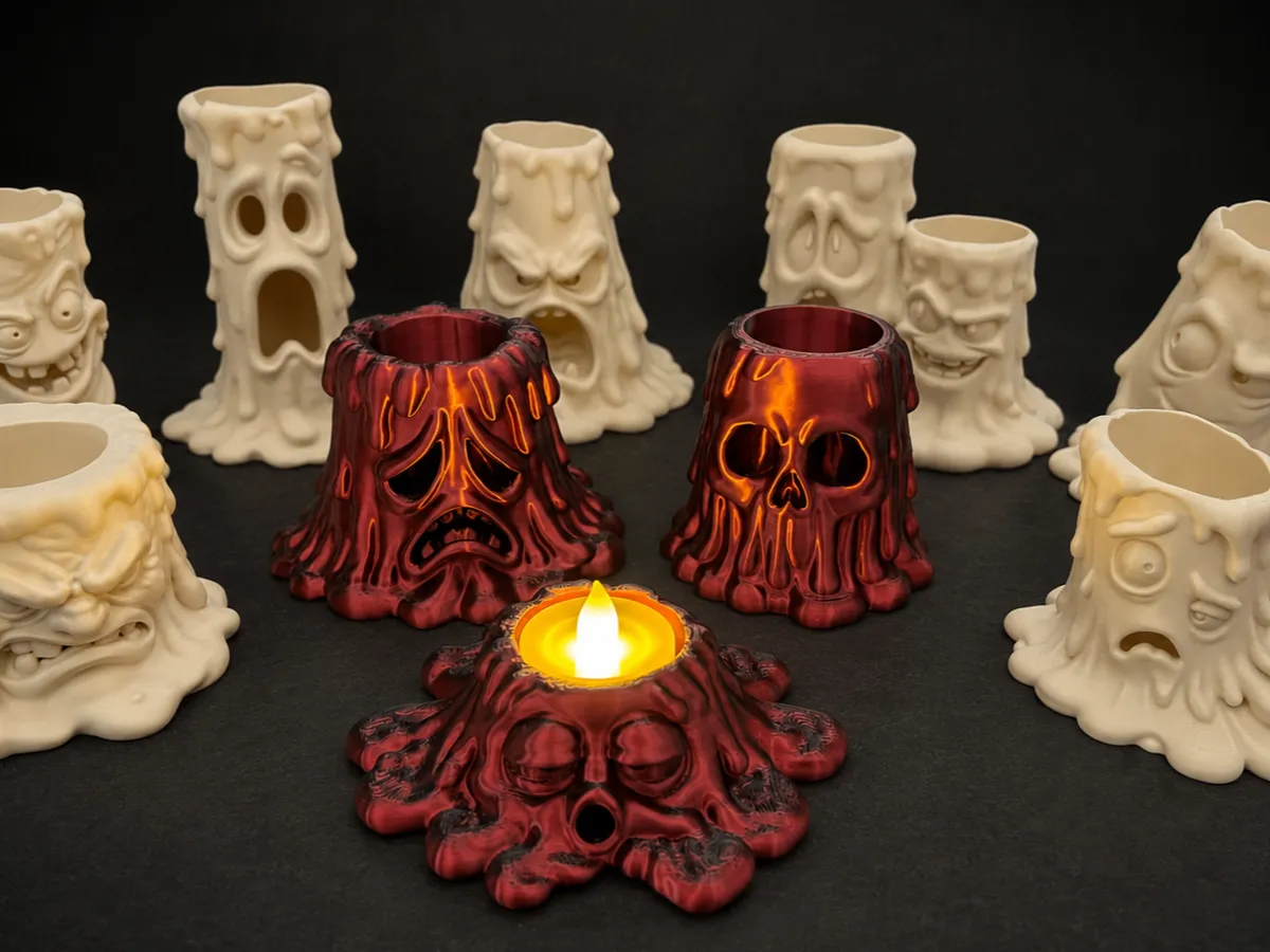 Halloween Haunted Candle Collection