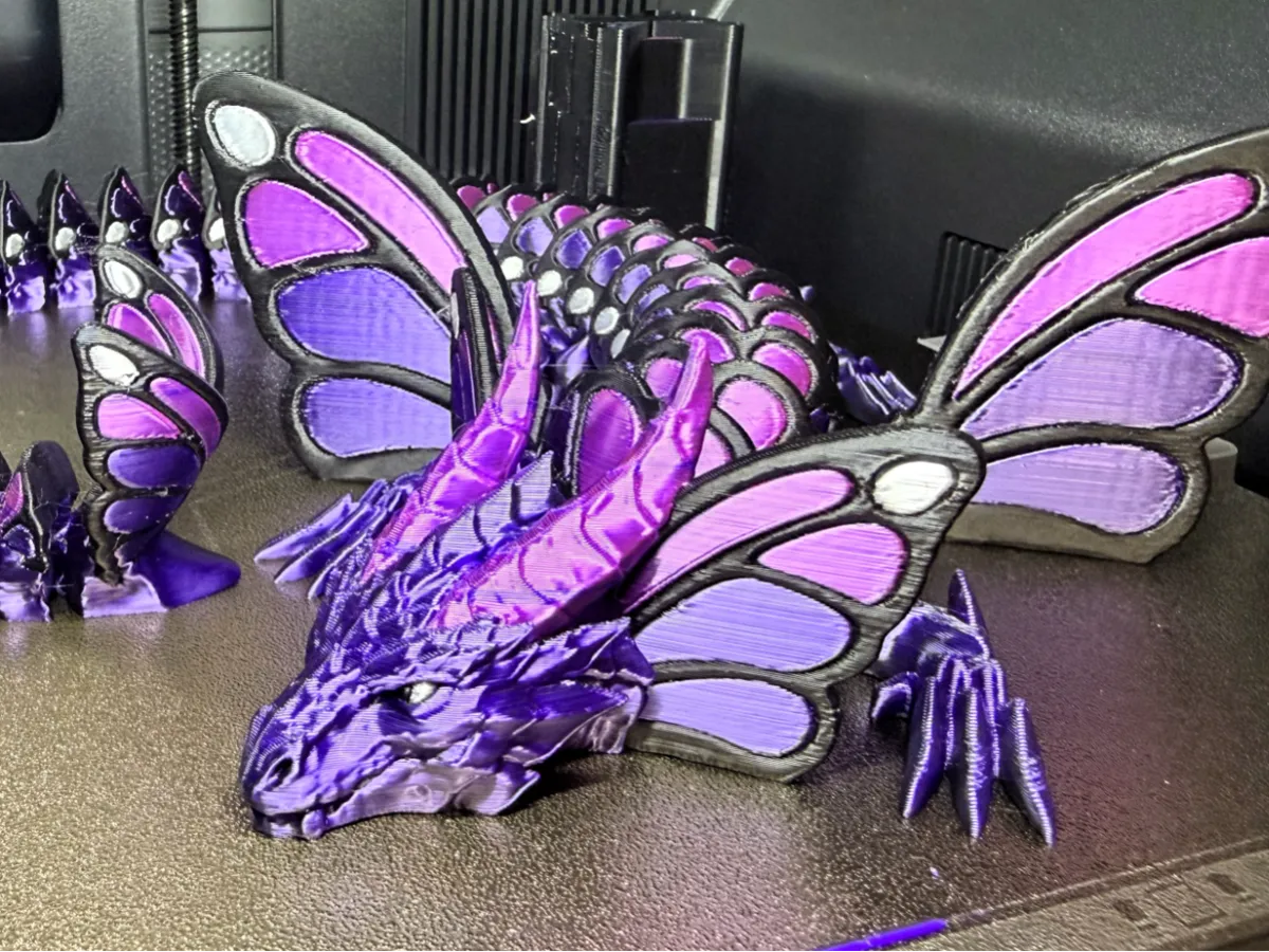 Articulated Butterfly Dragon flexi - Articulated Dragons, in stock