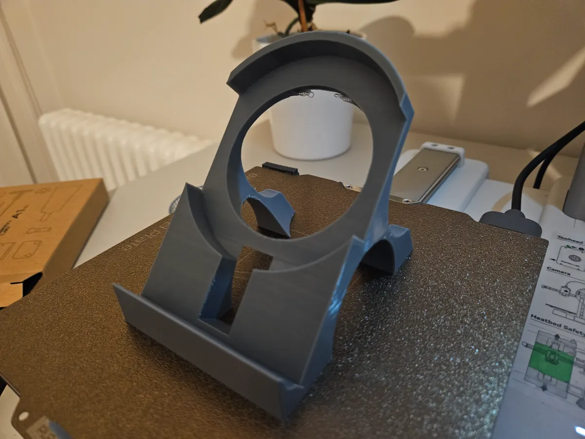 Phone Holder with IKEA LIVBOJ Wireless Charger Slot, photo 2 of 2 - Phone Holder with IKEA LIVBOJ Wireless Charger Slot Mobile & Device Accessories