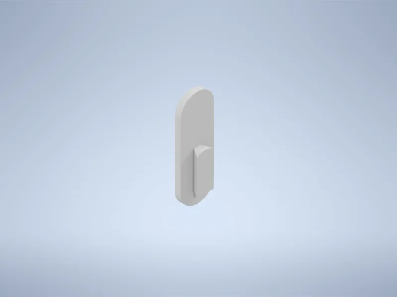 Minimalistic wall hook, photo 4 of 4 - Minimalistic wall hook Storage & Organisation