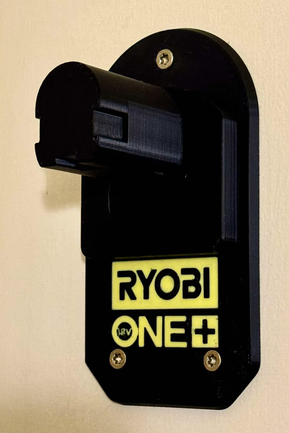 Ryobi 18V One+ Tool Wall Mount, photo 3 of 4 - Ryobi 18V One+ Tool Wall Mount Tools