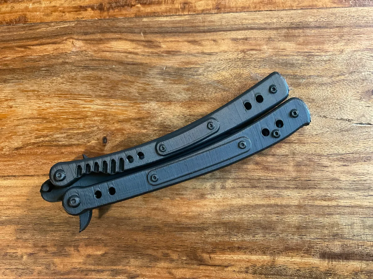 butterfly knife, photo 4 of 4 - butterfly knife Props & Cosplay