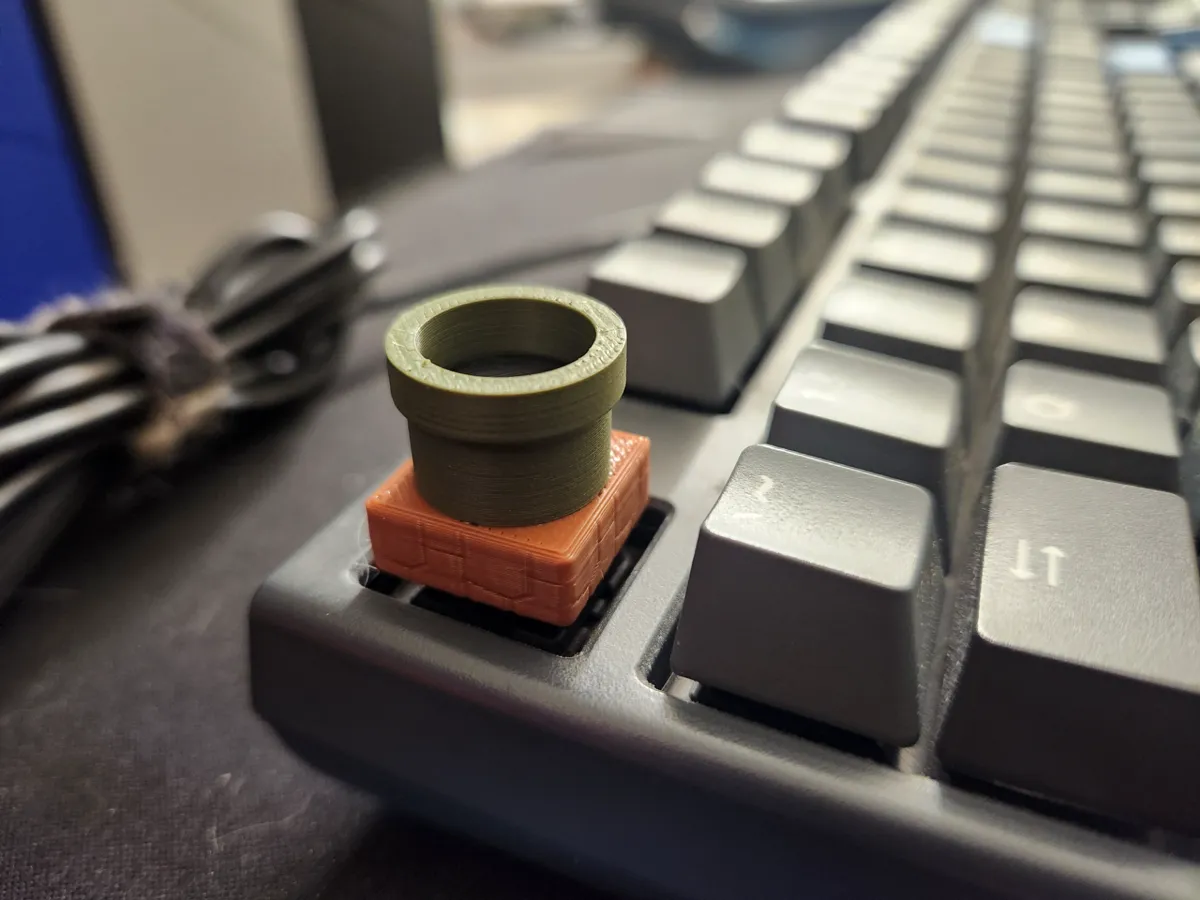 Mario Pipe Keycap