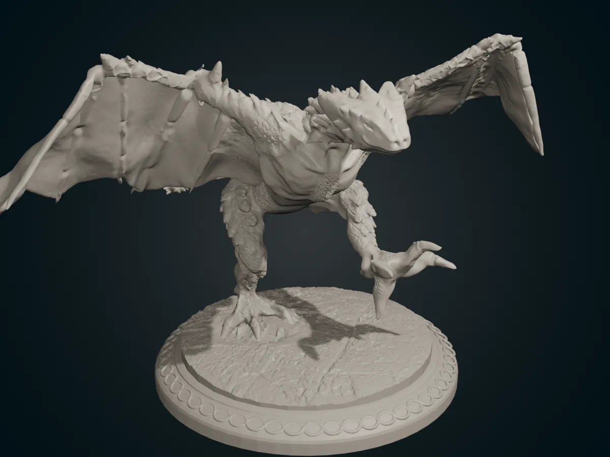 Scale Dragon Miniature for D&D - Creatures, in stock in India