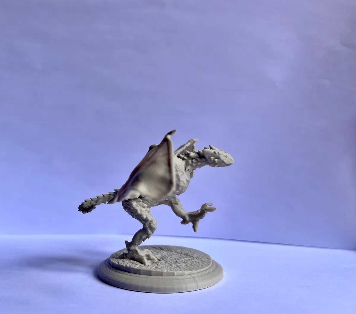 Scale Dragon Miniature for D&D, photo 3 of 4 - Scale Dragon Miniature for D&D Miniatures
