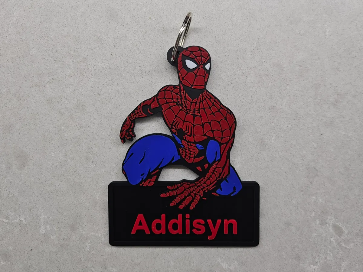 Spidey Bag Tag