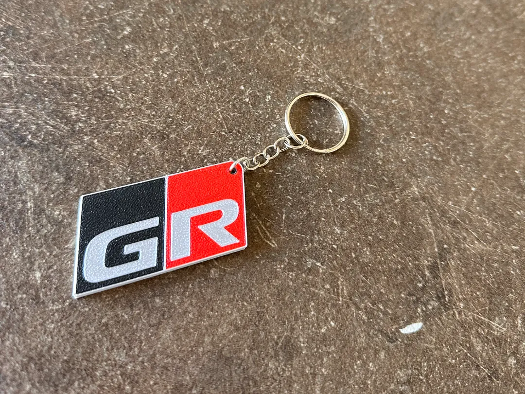 TOYOTA GR GAZOO RACING KEYCHAIN - F1 & Racing Keychains, in stock