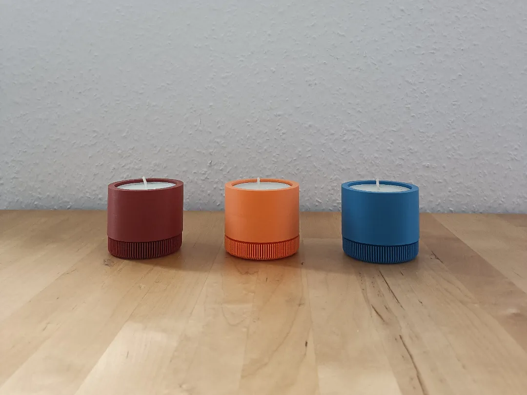 Candle light holder - modular system