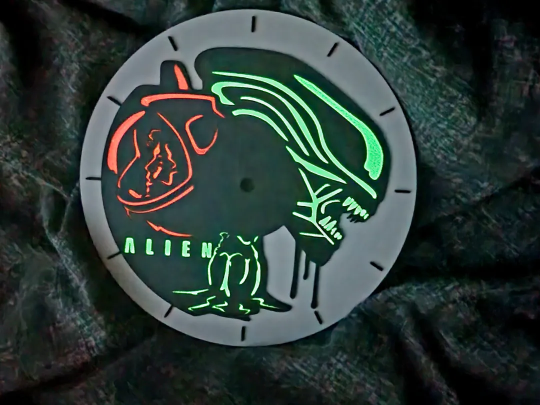 Alien Clock - Decor, in stock in India