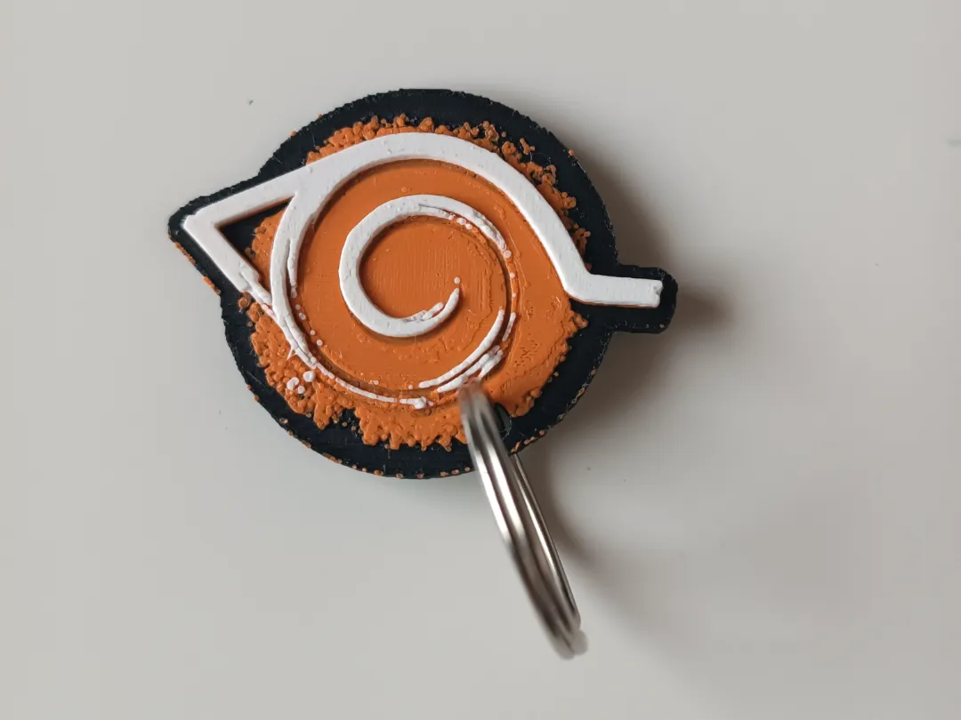 Llavero Naruto aldea de la hoja HueForge - Coin & Badges, in stock in India