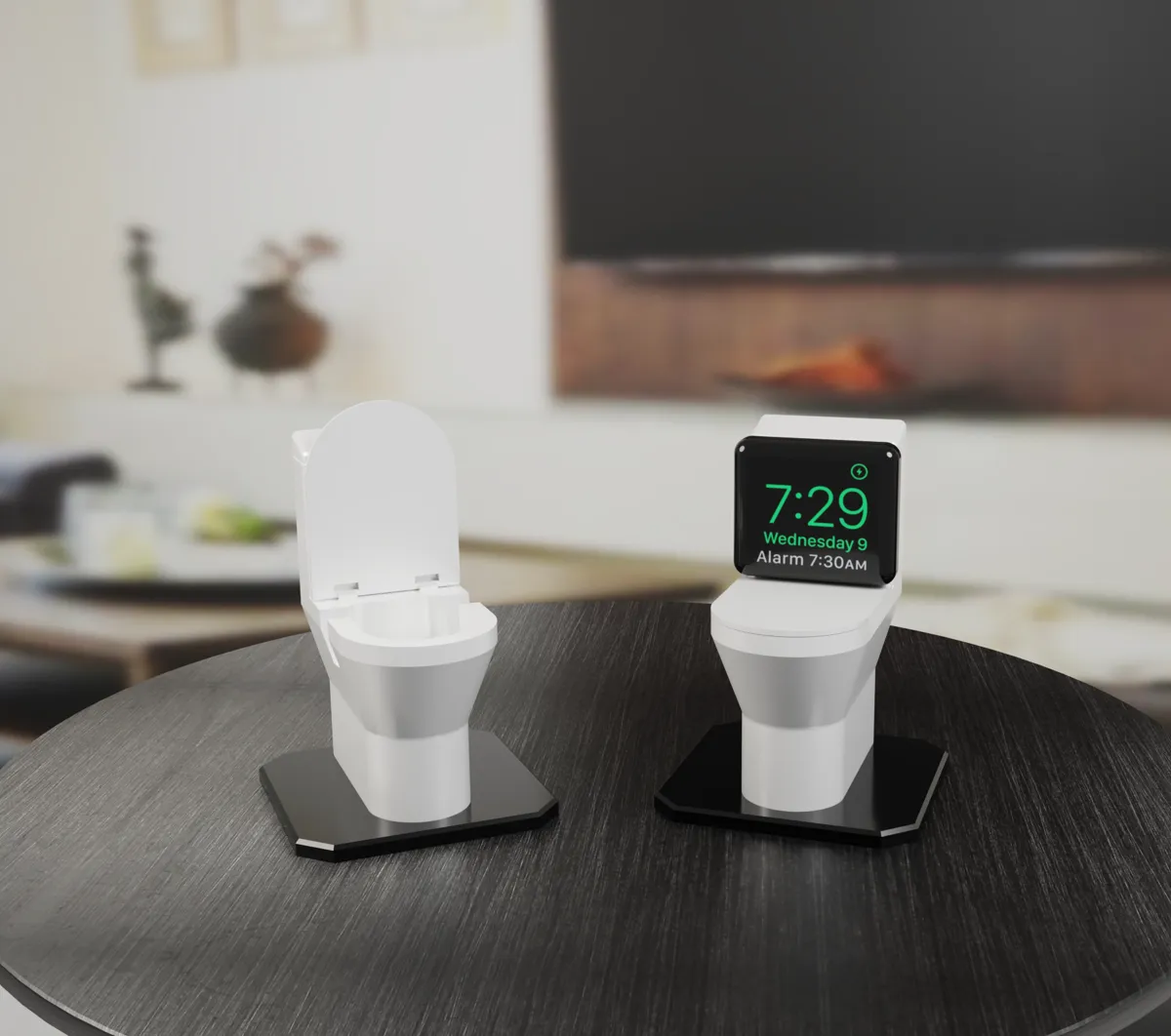 Toilet Charging Dock for Apple watch and iPhone, photo 4 of 4 - Toilet Charging Dock for Apple watch and iPhone Mobile & Device Accessories