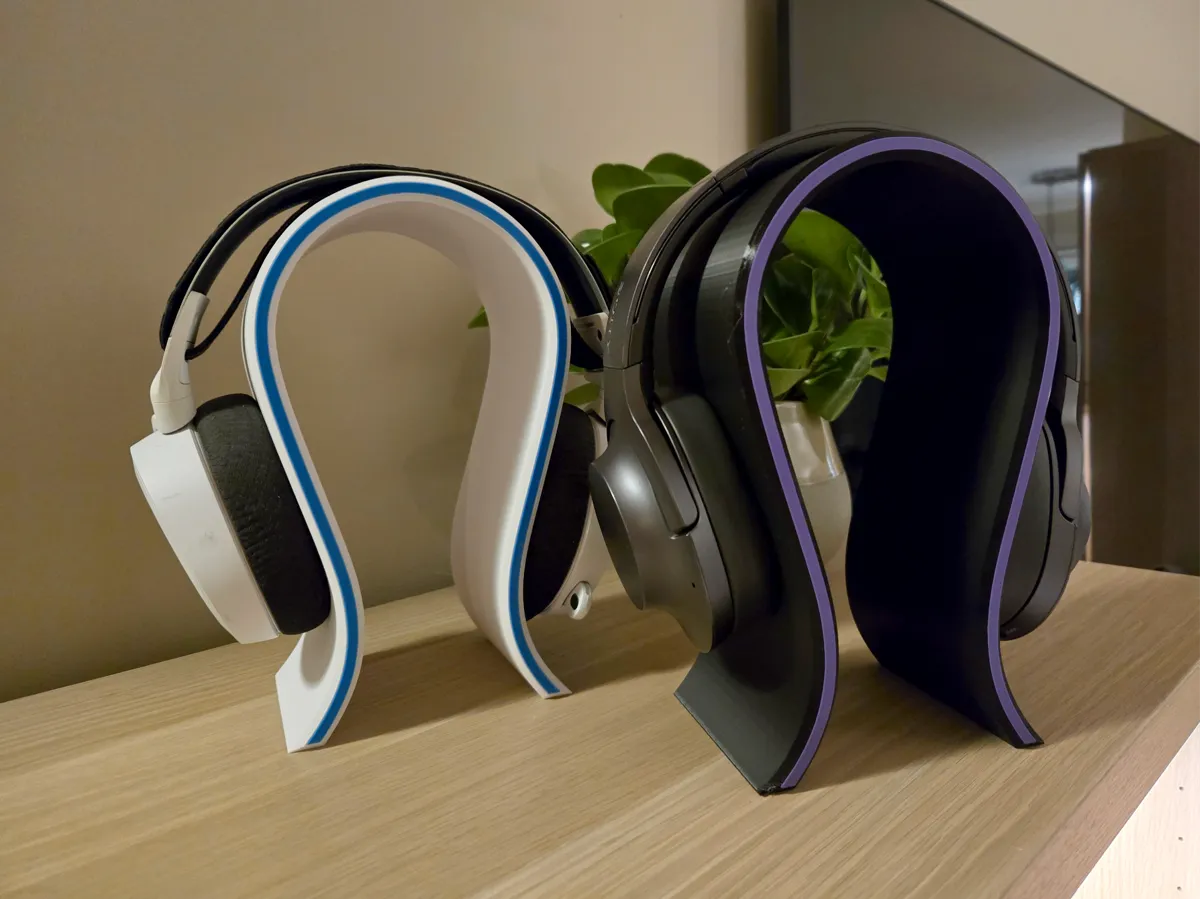 Wave - Headphone Stand - Minimal Headphone Stands, in stock