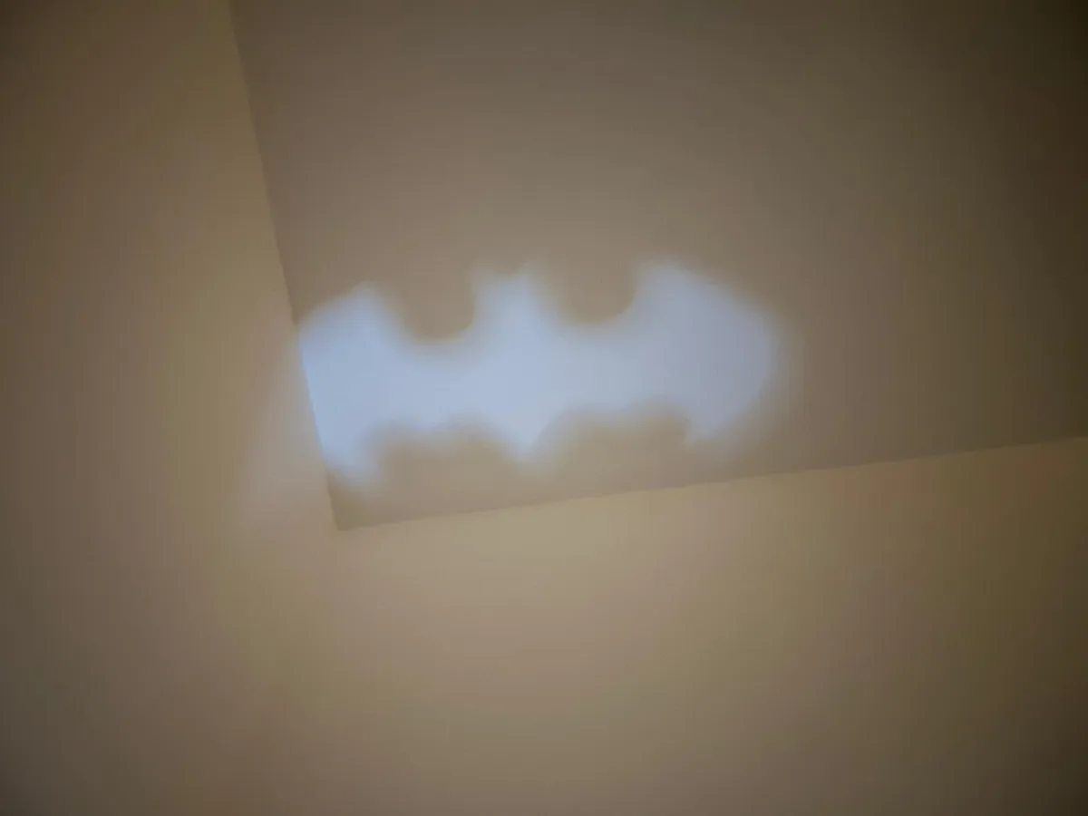 Batman Lamp, photo 3 of 4 - Batman Lamp Art