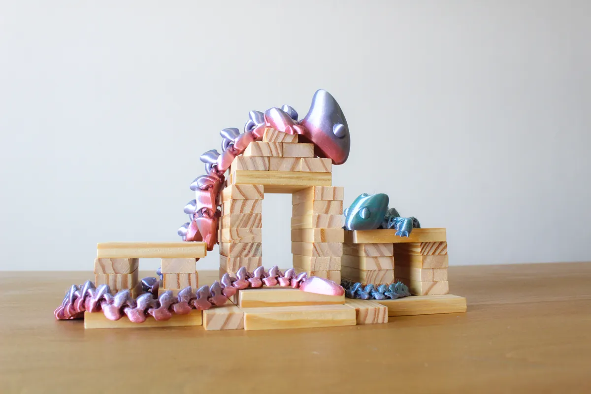 Articulated Dragon 001 - Articulated Dragons, in stock in India